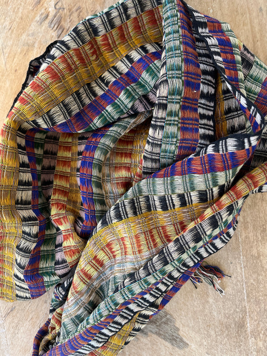 Hand Woven Scarf - Deep Forest