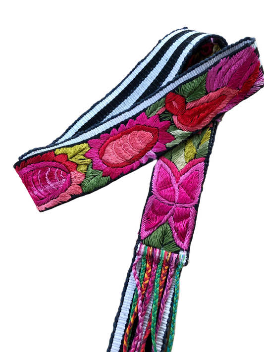 Hand Embroidered Guatemalan Faja