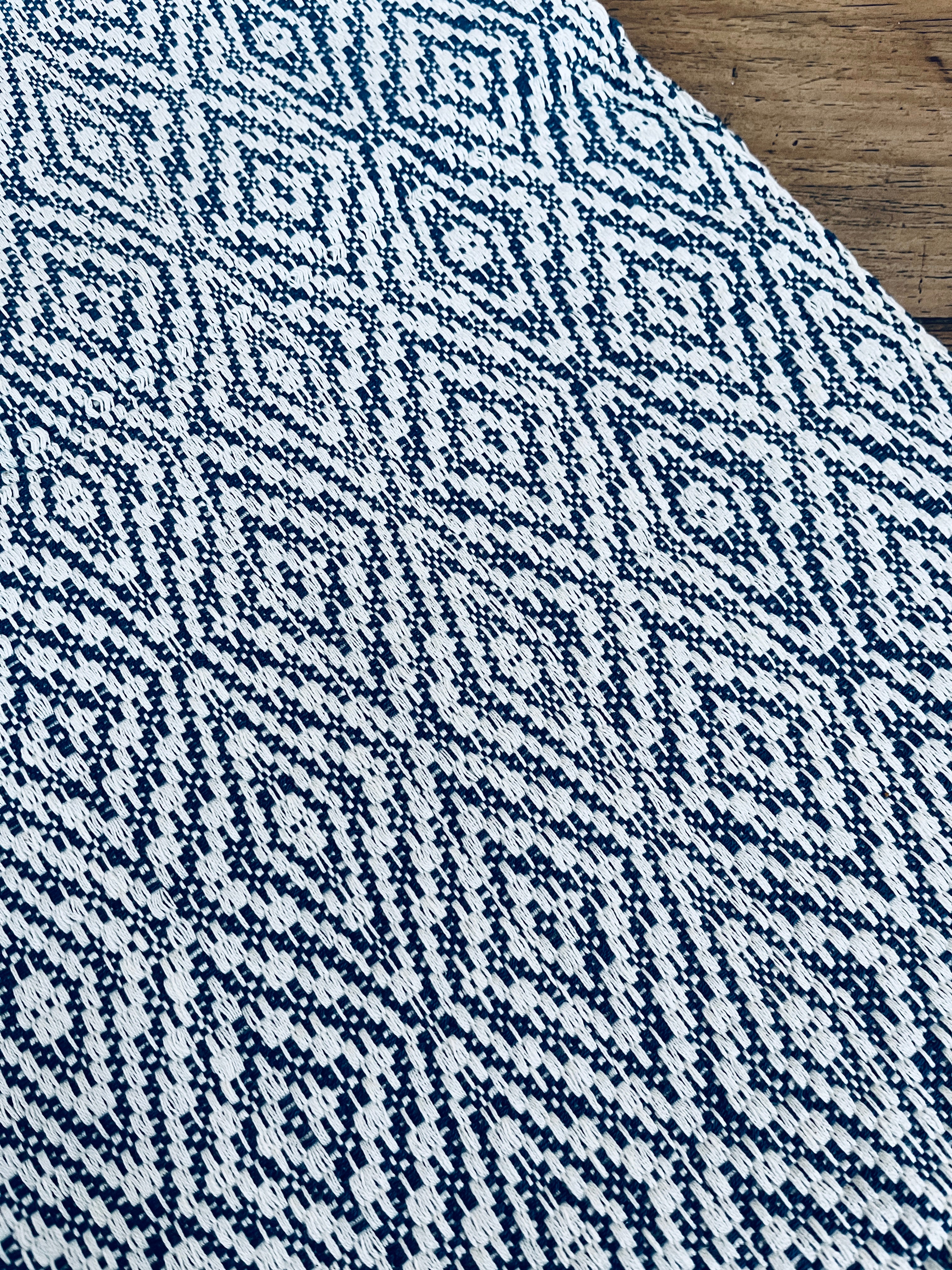 Diamond Brocade Table Runner
