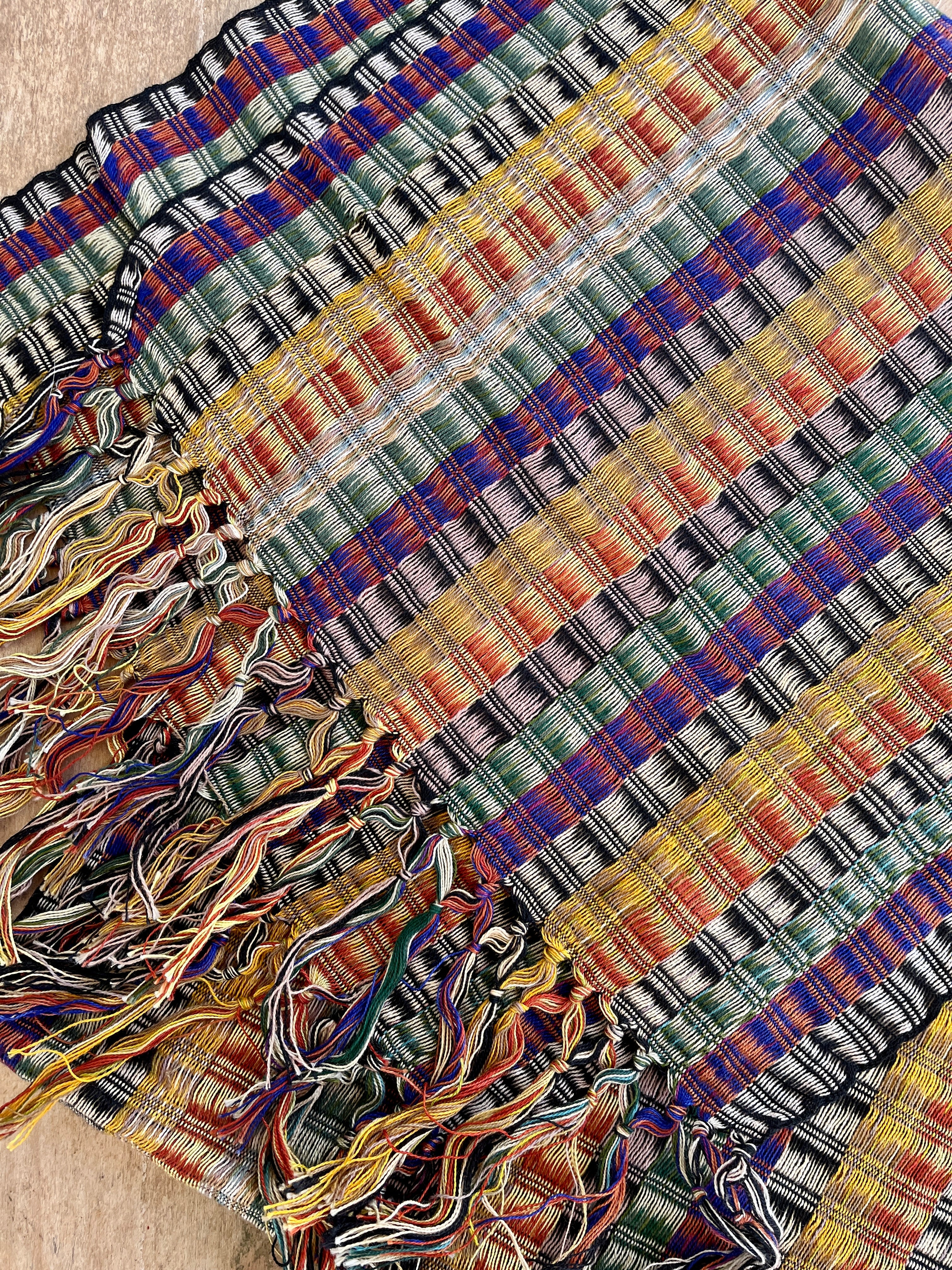 Hand Woven Scarf - Deep Forest