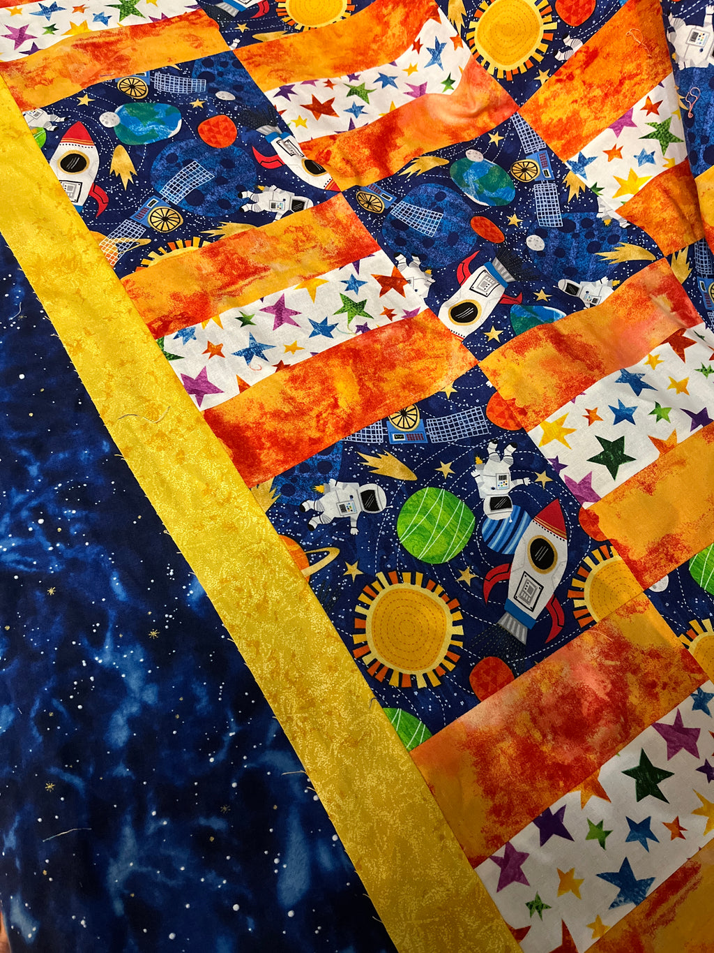 Rocket Baby Quilt