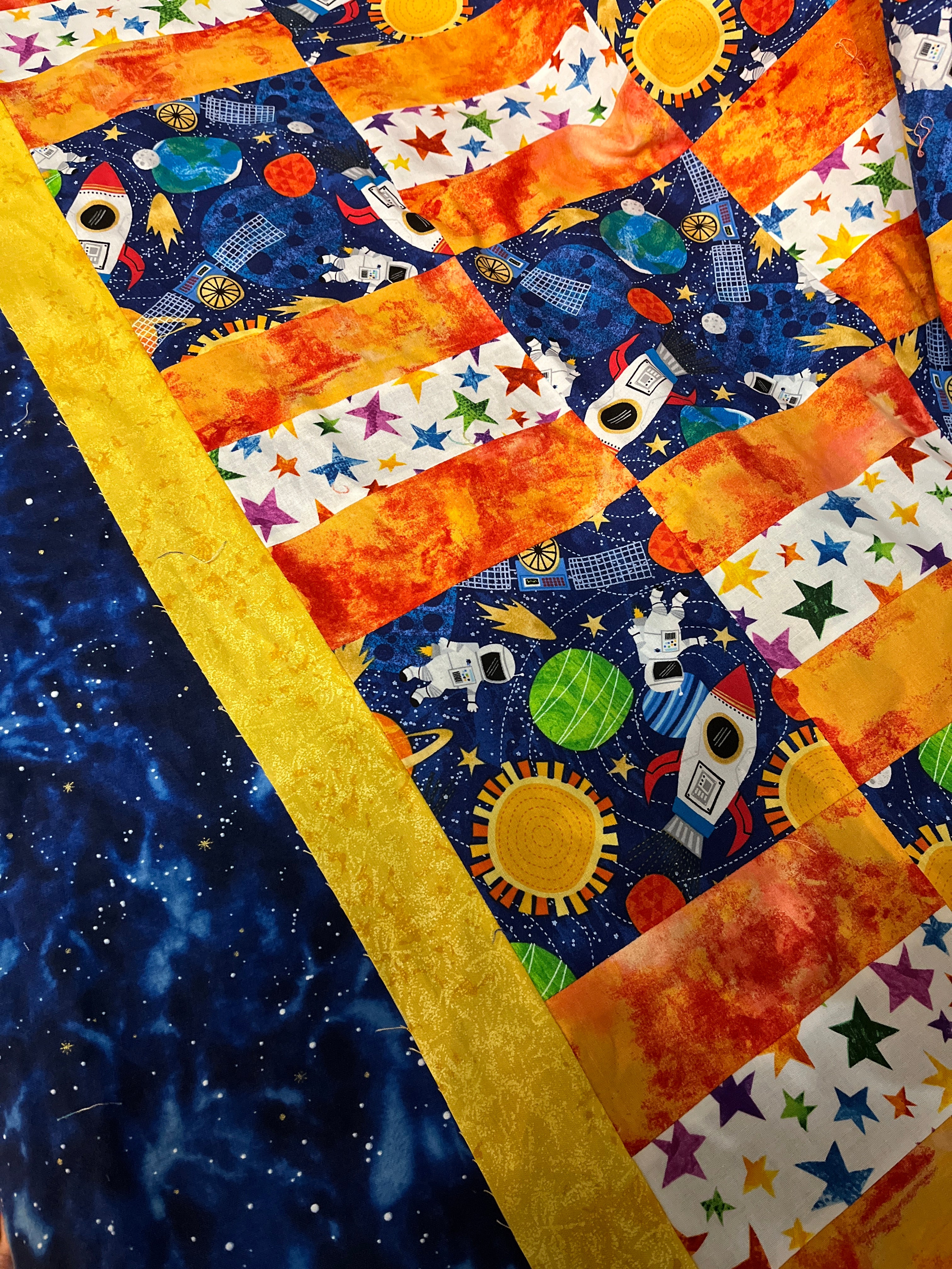 Rocket Baby Quilt