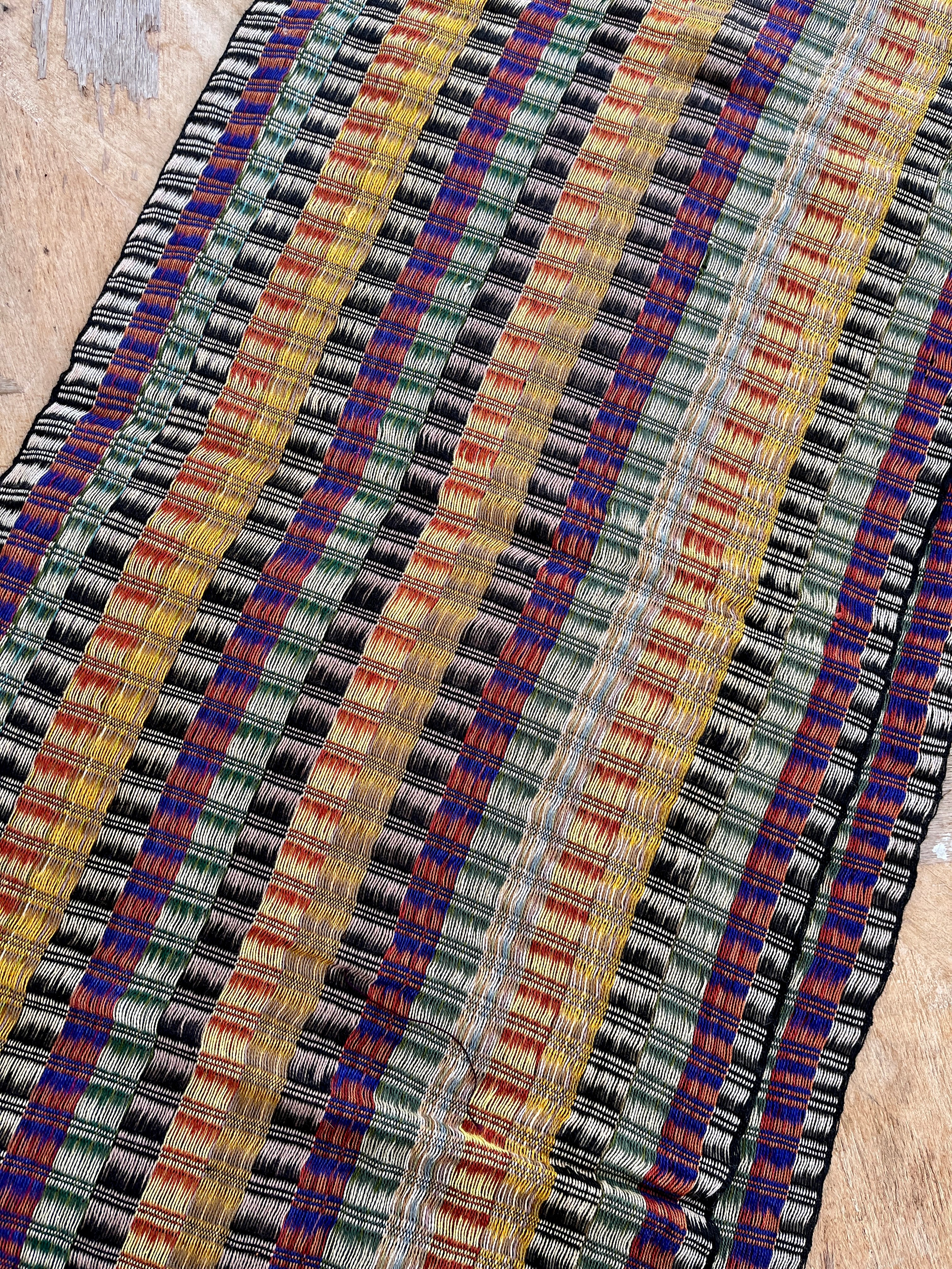 Hand Woven Scarf - Deep Forest