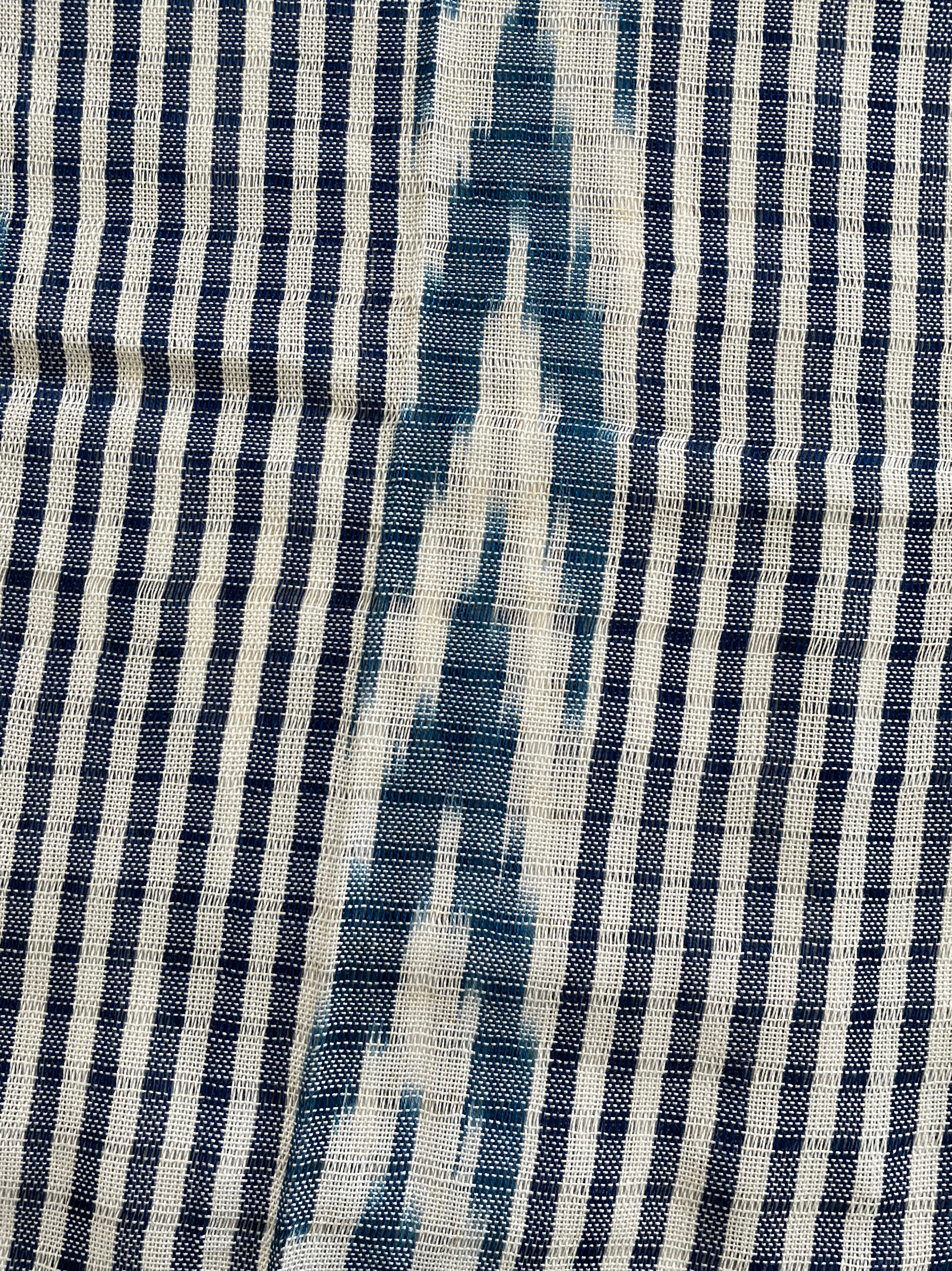 Indigo Rayon Hand Woven Scarf
