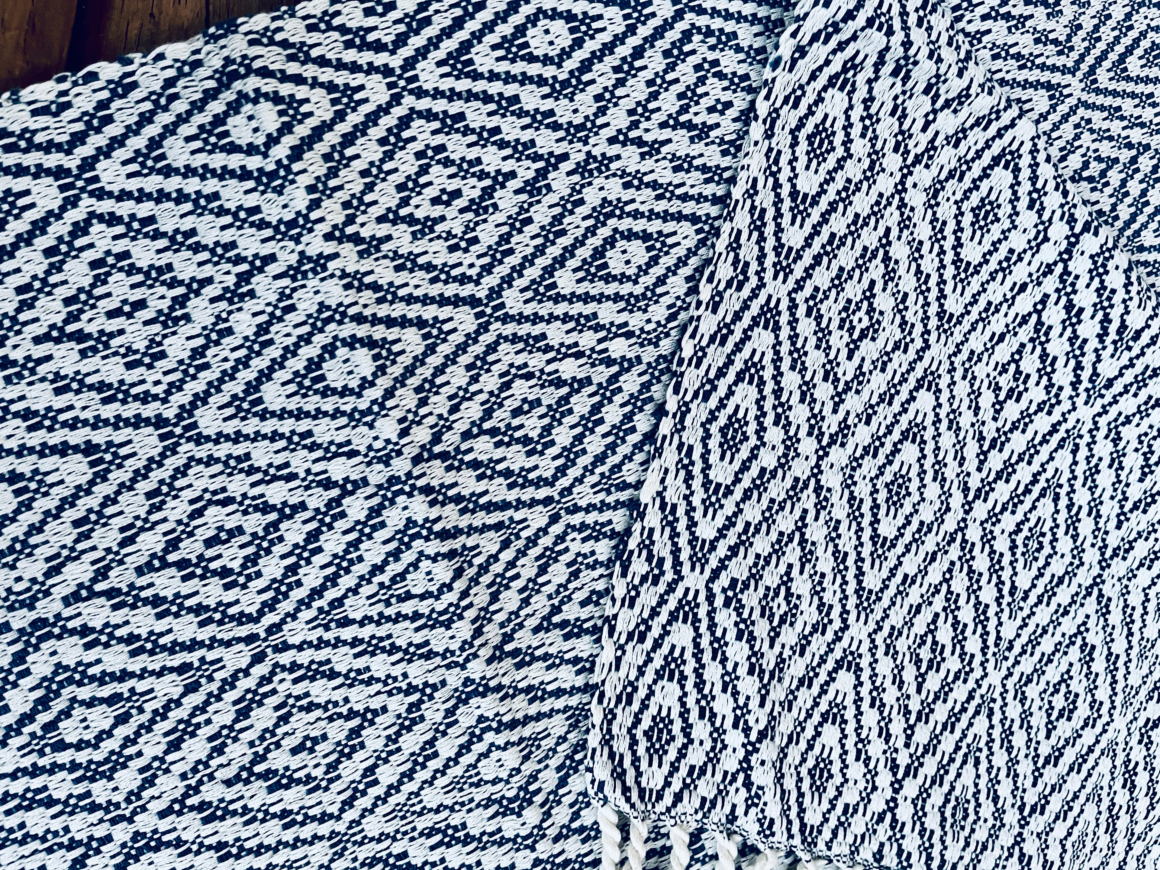 Diamond Brocade Table Runner
