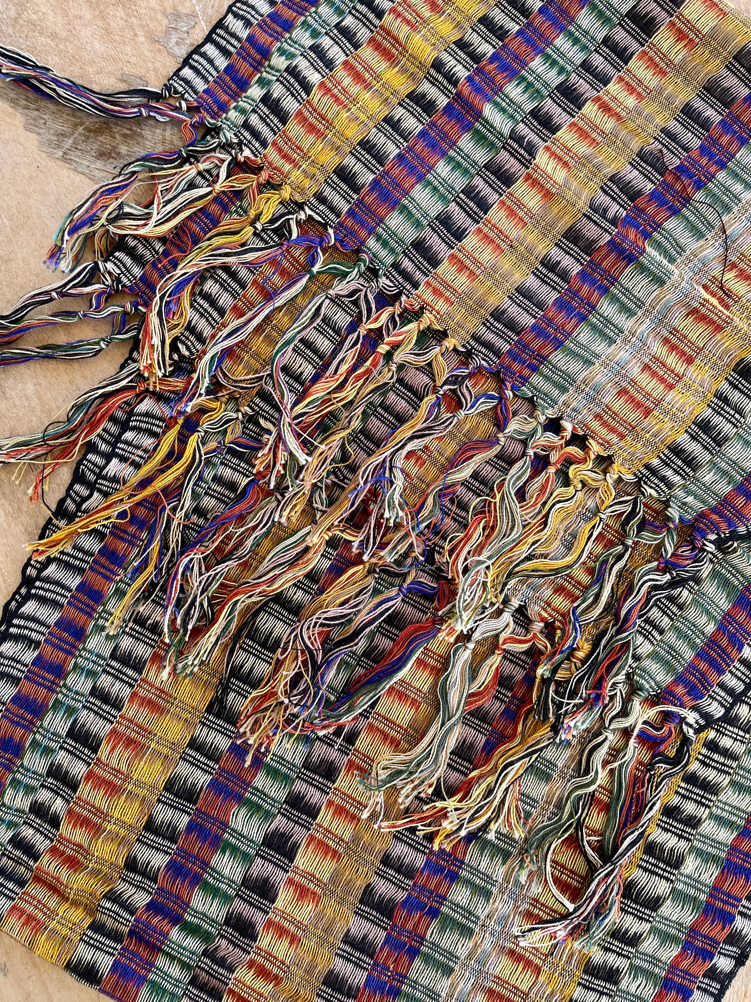 Hand Woven Scarf - Deep Forest