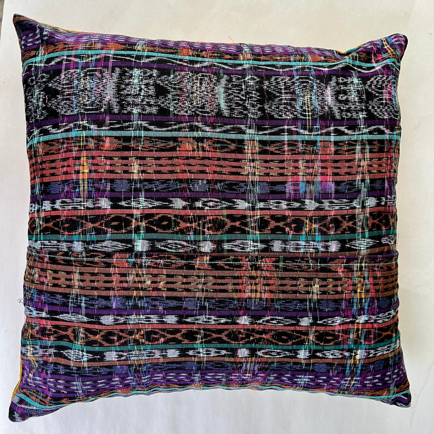 Embroidered Pillow Cover