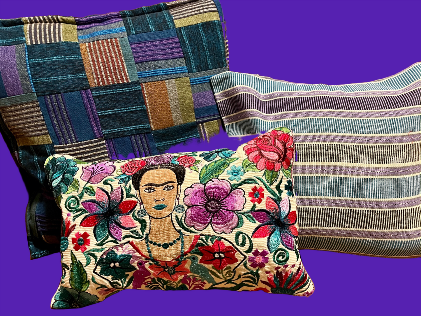 Frida Kahlo Throw Pillow Cover