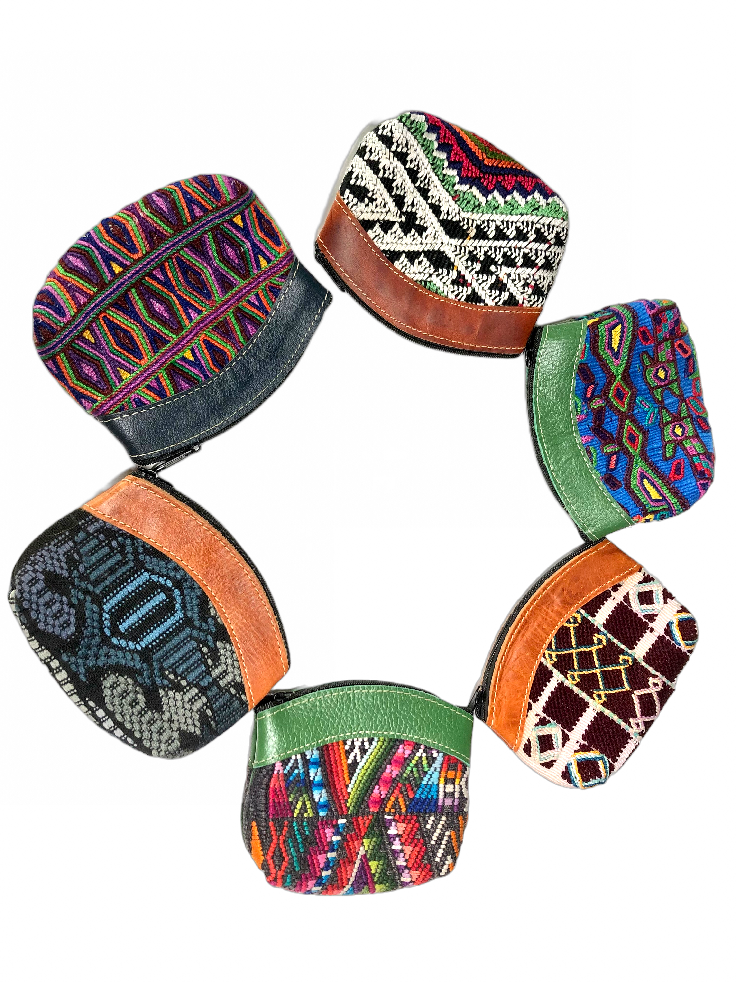 Small Huipil Change Purses