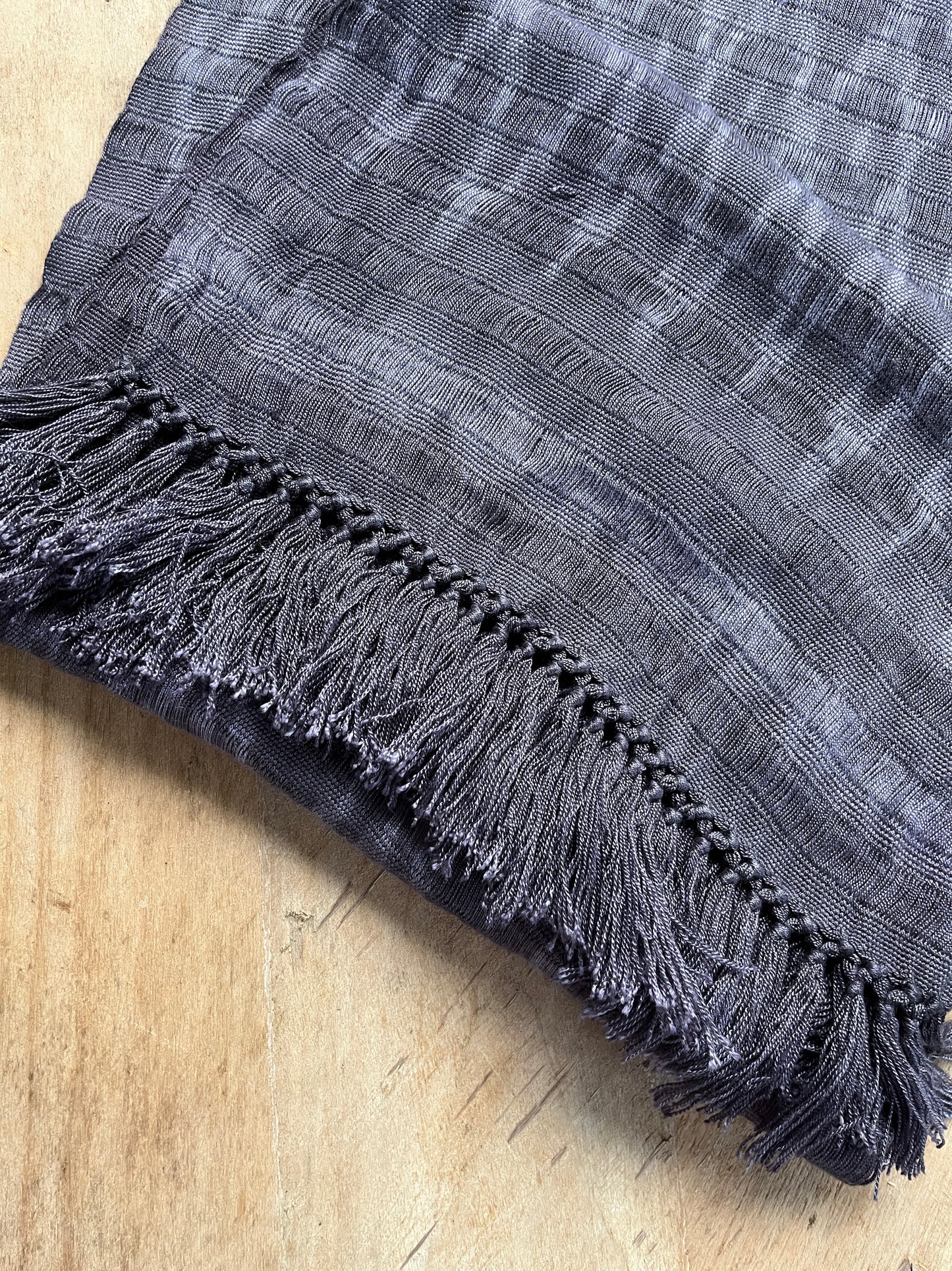 Handwoven Scarf - Sacatinta Natural Dye