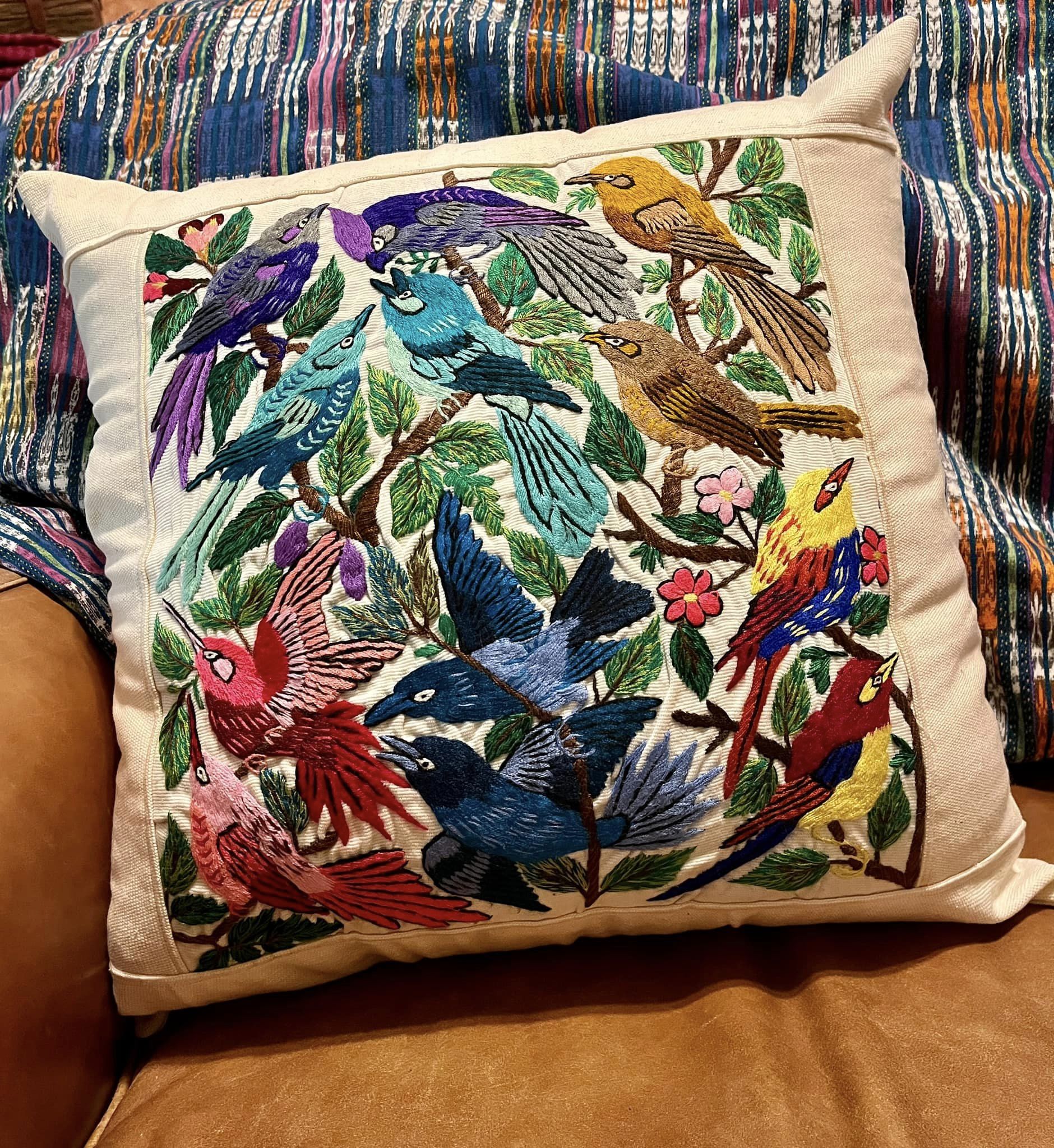 For the Birds Pillow Cover