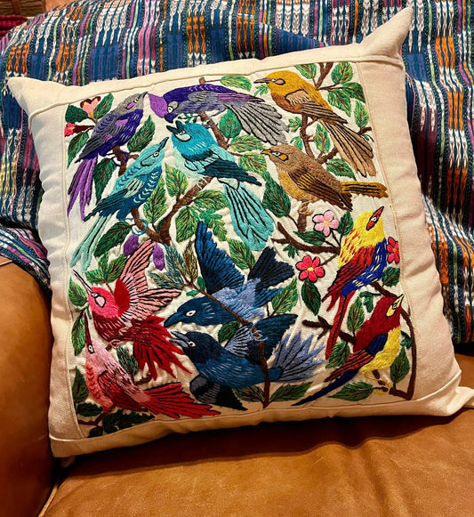 For the Birds Pillow Cover