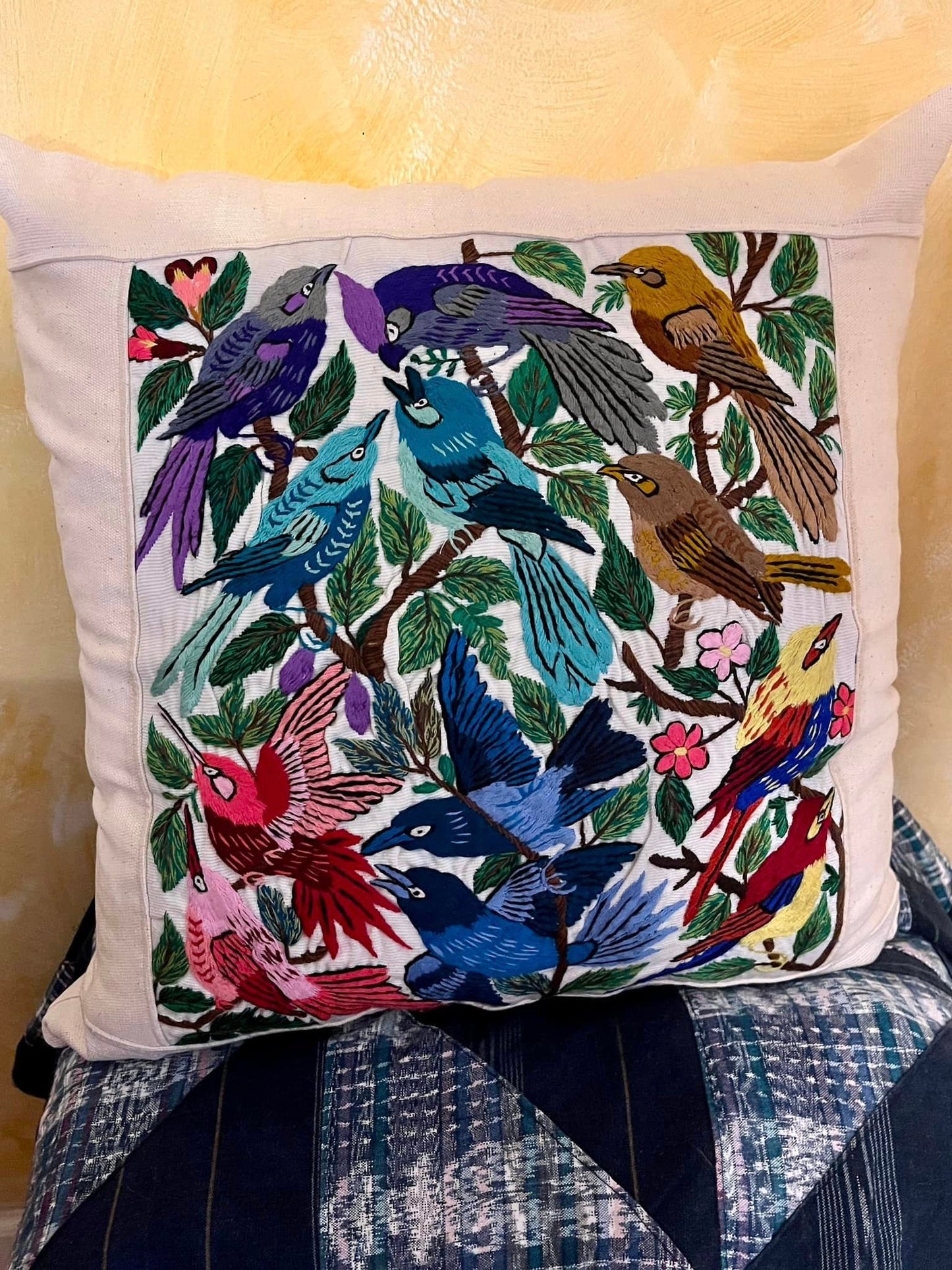 For the Birds Pillow Cover