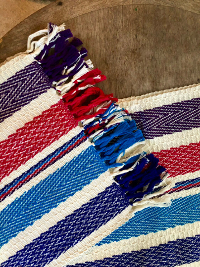 Mixed Berries - Hand Woven Table Runner from Guatemala