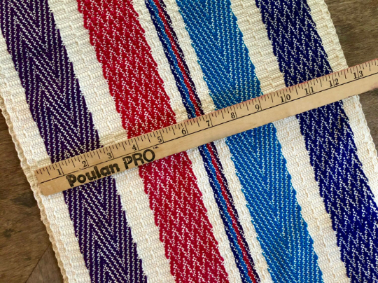 Mixed Berries - Hand Woven Table Runner from Guatemala
