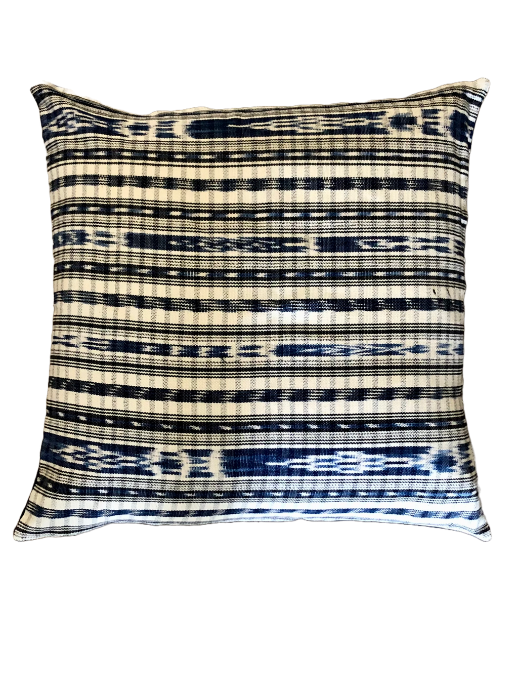 Blue Ikat Pillow cover