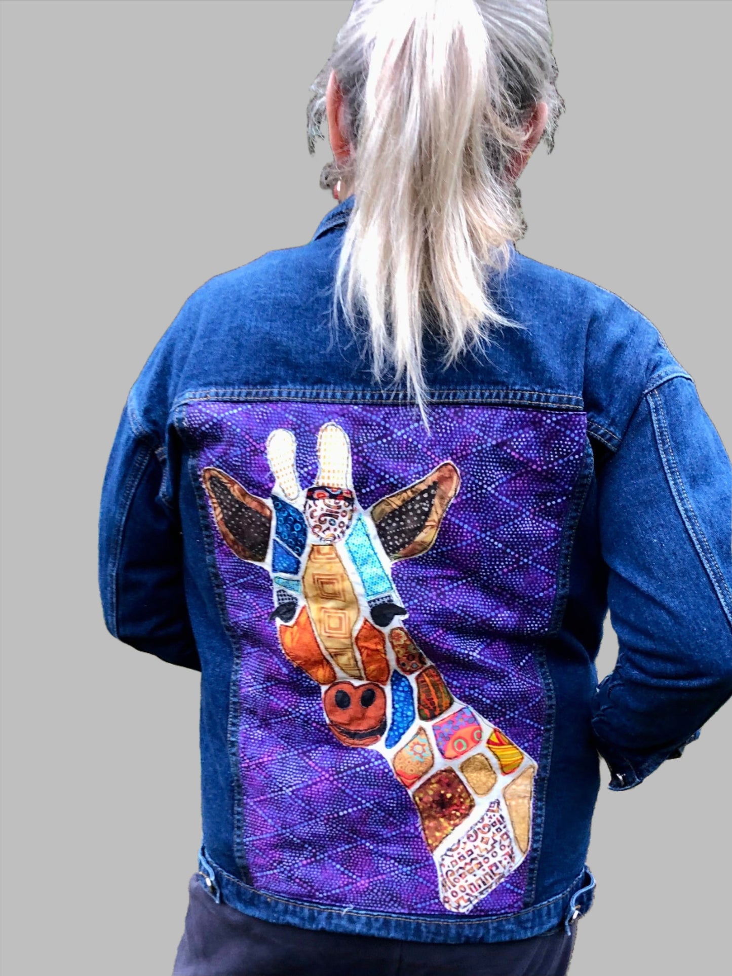 Giraffe Jean Jacket