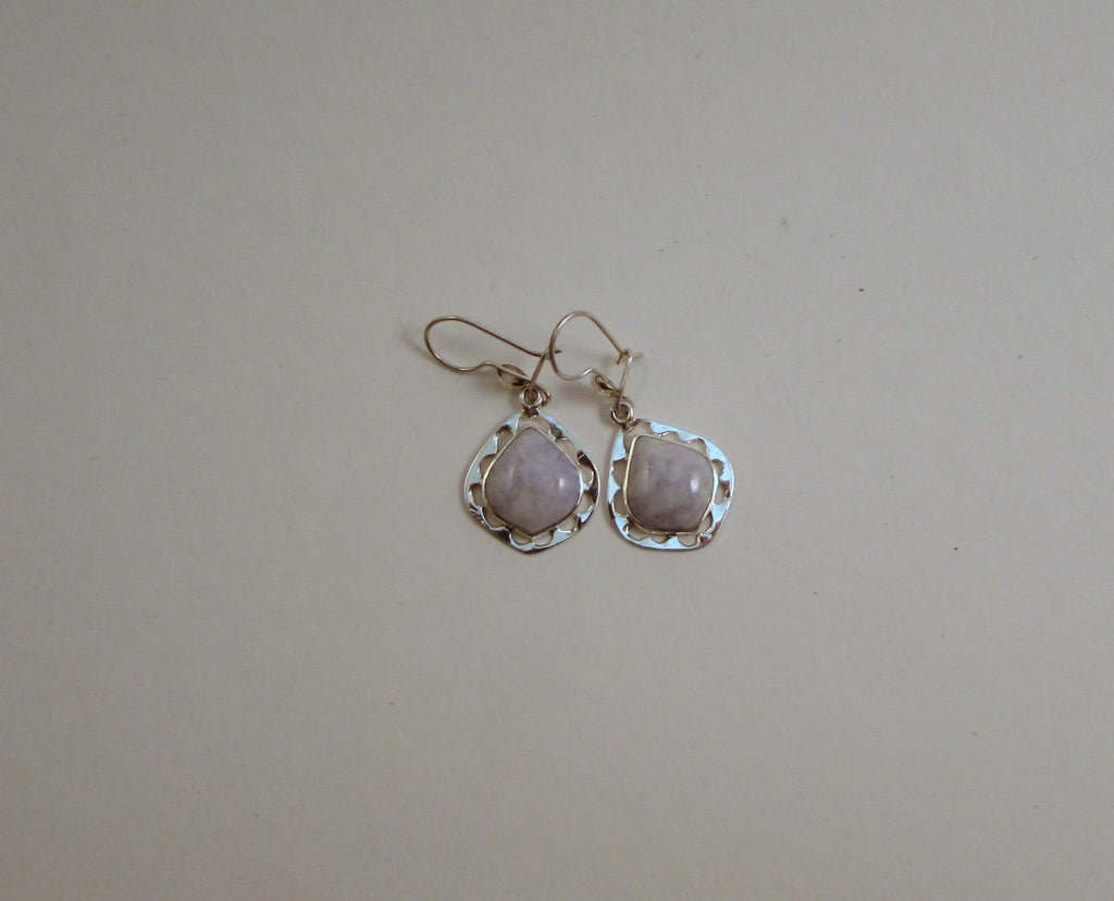 Guatemalan Lilac Jade Earrings