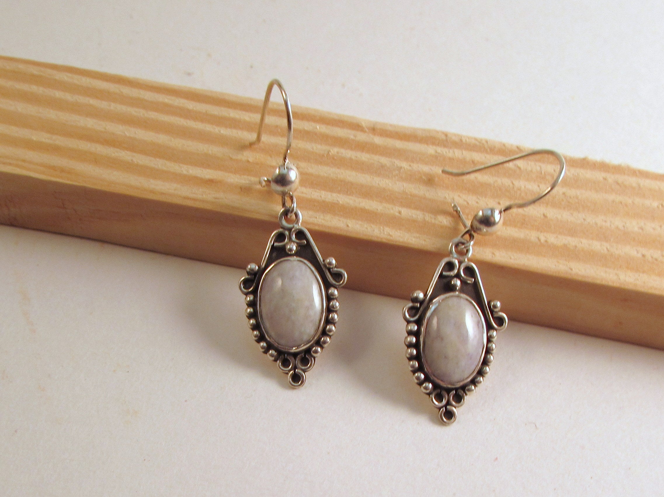 Lilac Jade Earrings