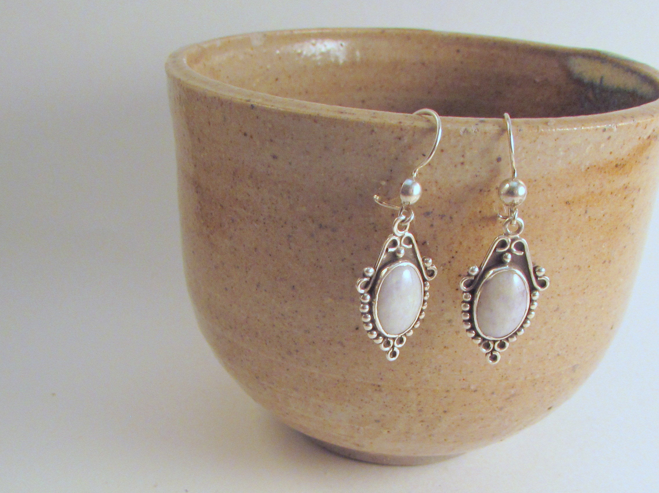 Lilac Jade Earrings