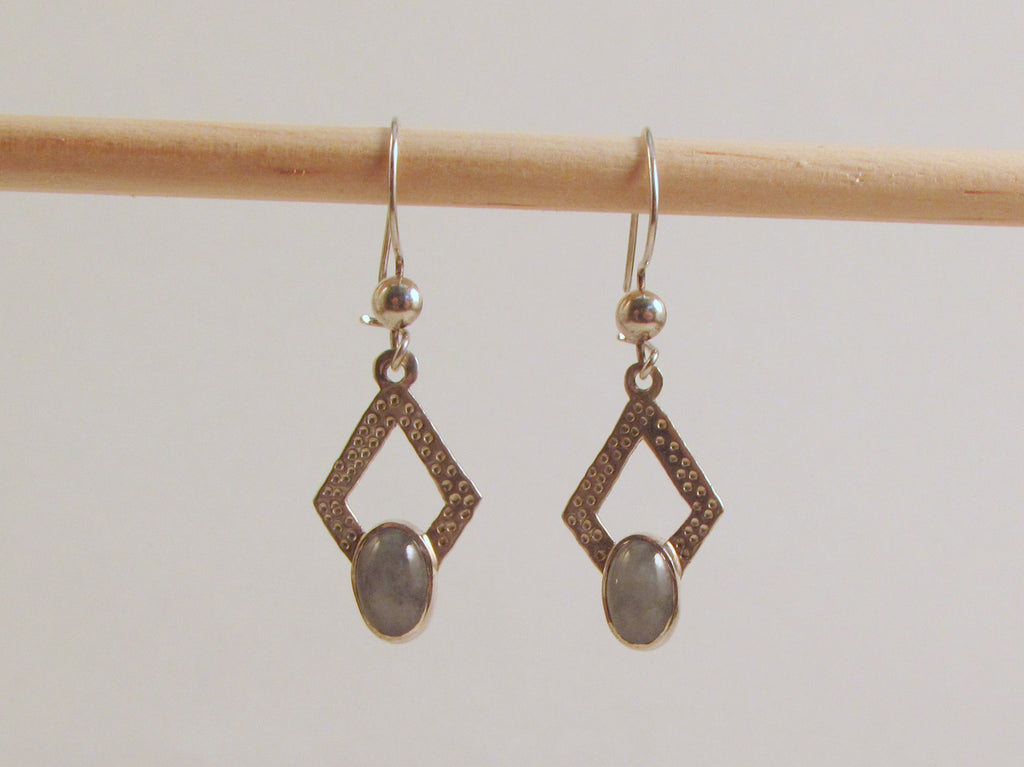 Light Green Jade Earrings